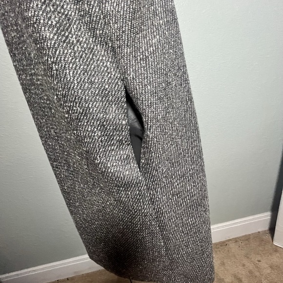 Anna Sui women's  sleeveless tweed sequin Funky fringe mini dress size M gray - Picture 7 of 13